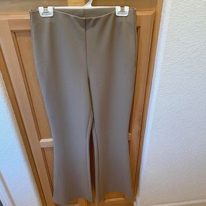 Women’s tan taupe flare pants size medium